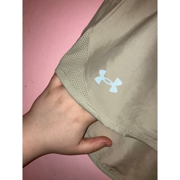 NWT Under Armour tan running shorts size small - Picture 4 of 8